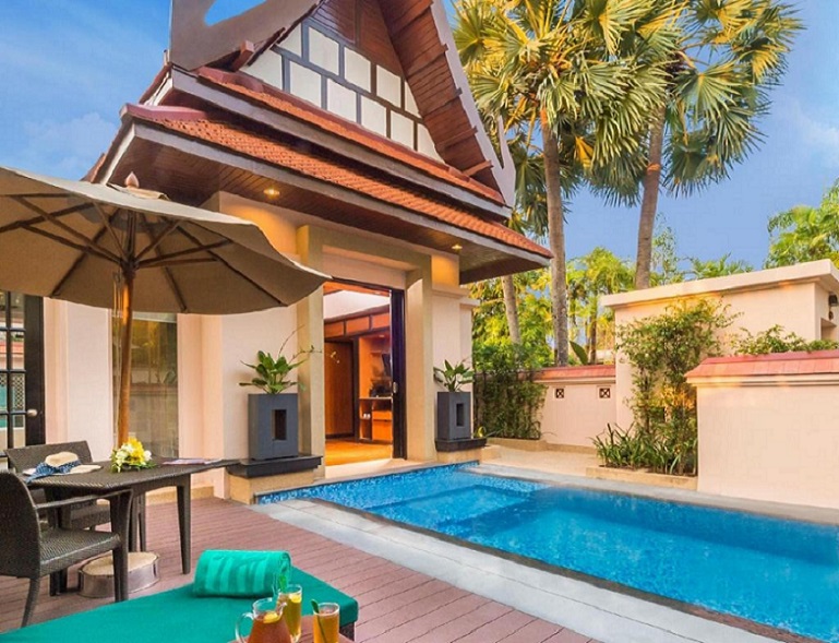 泰威了~獨棟泳池VILLA2晚.泰服體驗.流水蝦.雙按摩5日